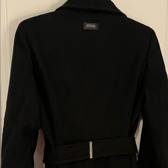 Calvin Klein Women's Elegant Black Dress Coat - Picture 3 of 11